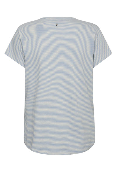 MMCamp O-SS Stripe Tee Skyway - 178960 Thumbnail