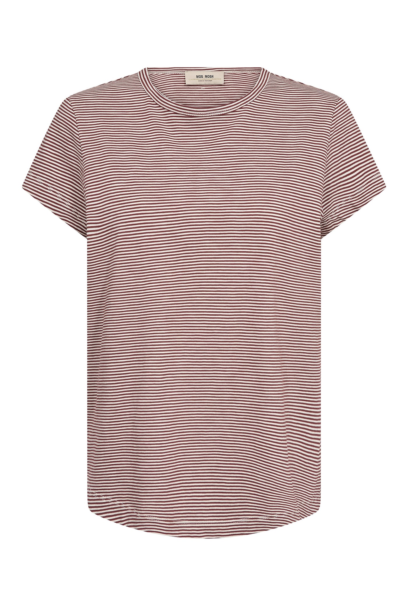MMCampa O-SS Stripe Tee Cowhide - 178965