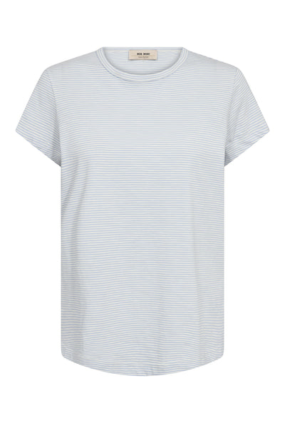 MMCampa O-SS Stripe Tee Skyway - 178965 Thumbnail