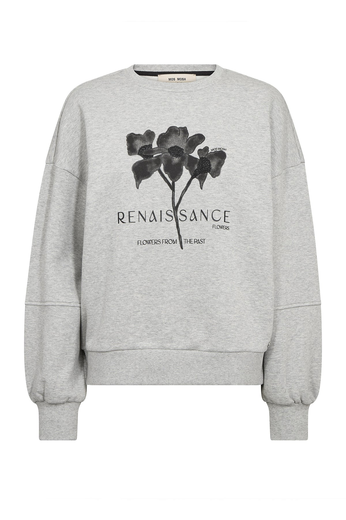 MMCandela O-LS Sweatshirt Grey Melange - 180700