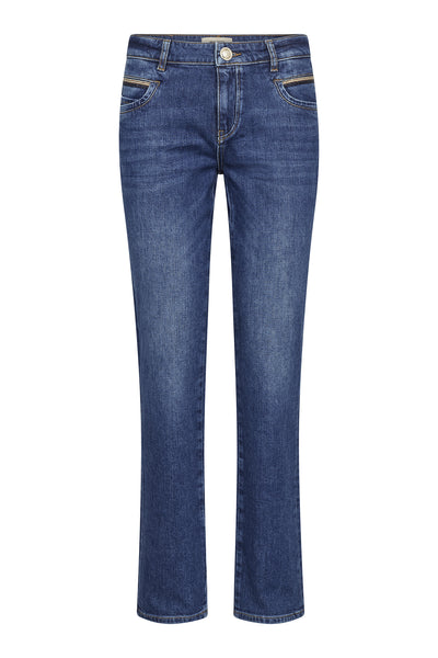 MMCarla Naomi Bran Jeans Dark blue washed - 182710 Thumbnail