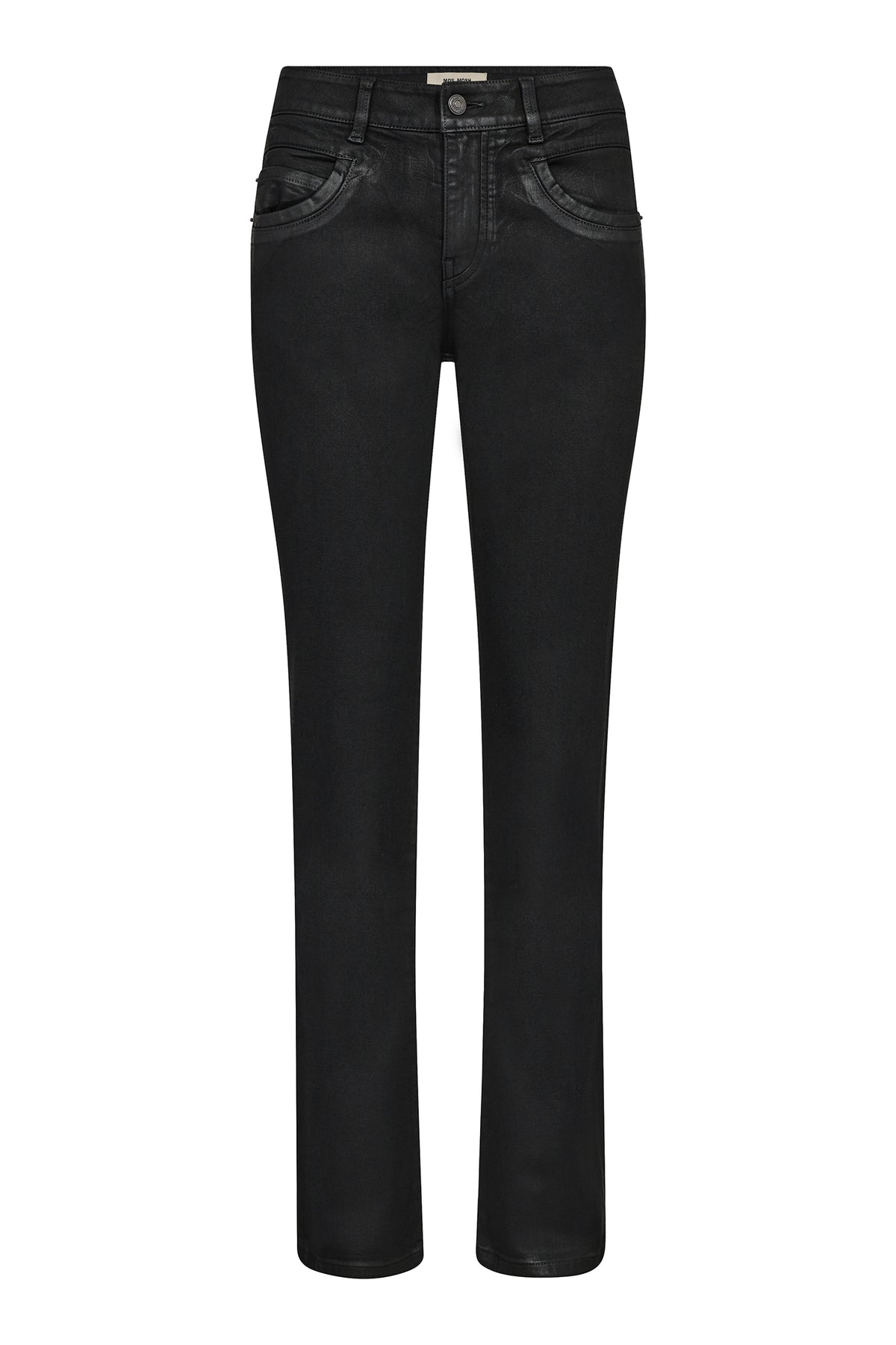 MMCarla Naomi Coated Pant Black - 175820