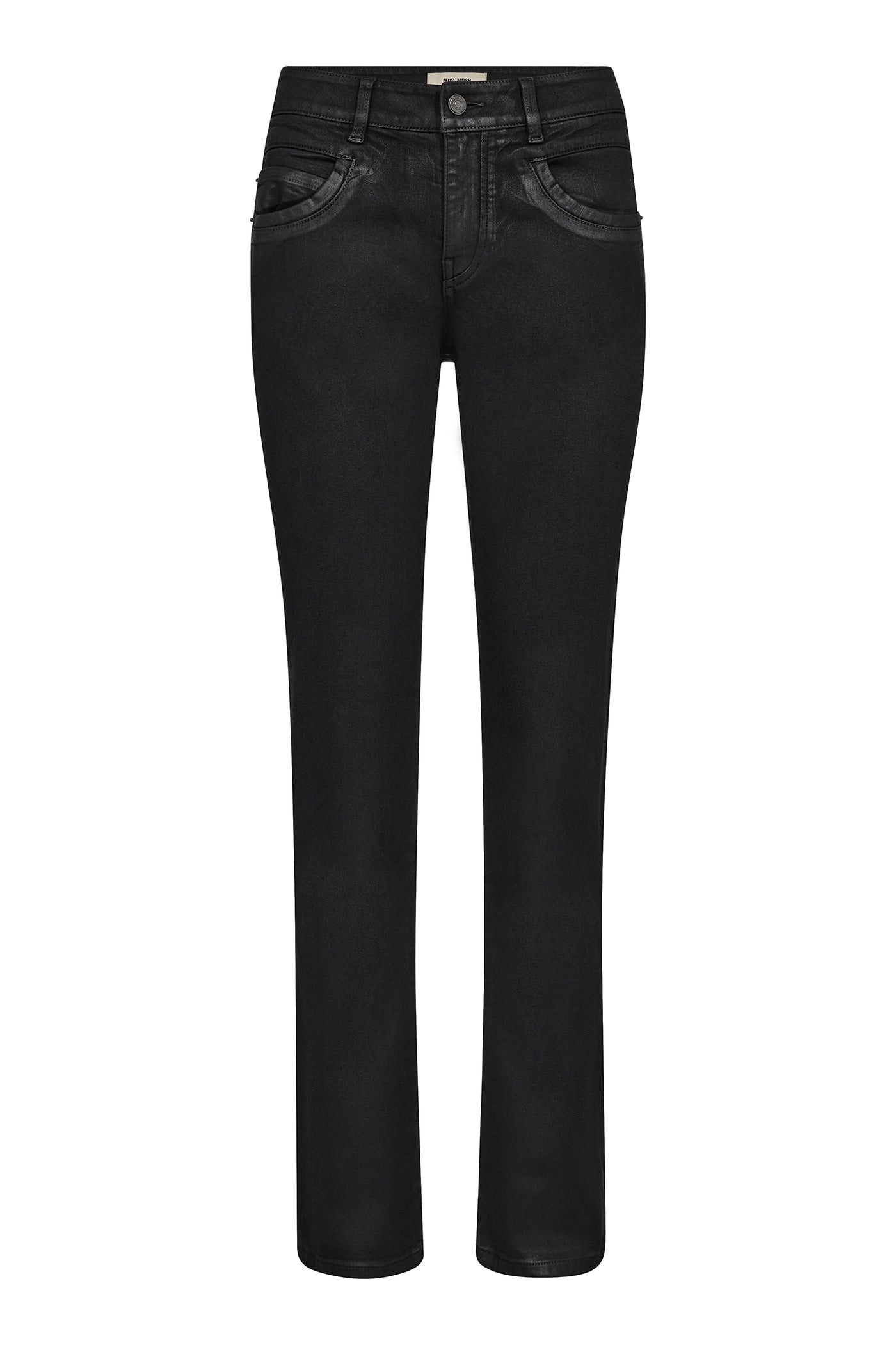 MMCarla Naomi Coated Pant Black - 175820
