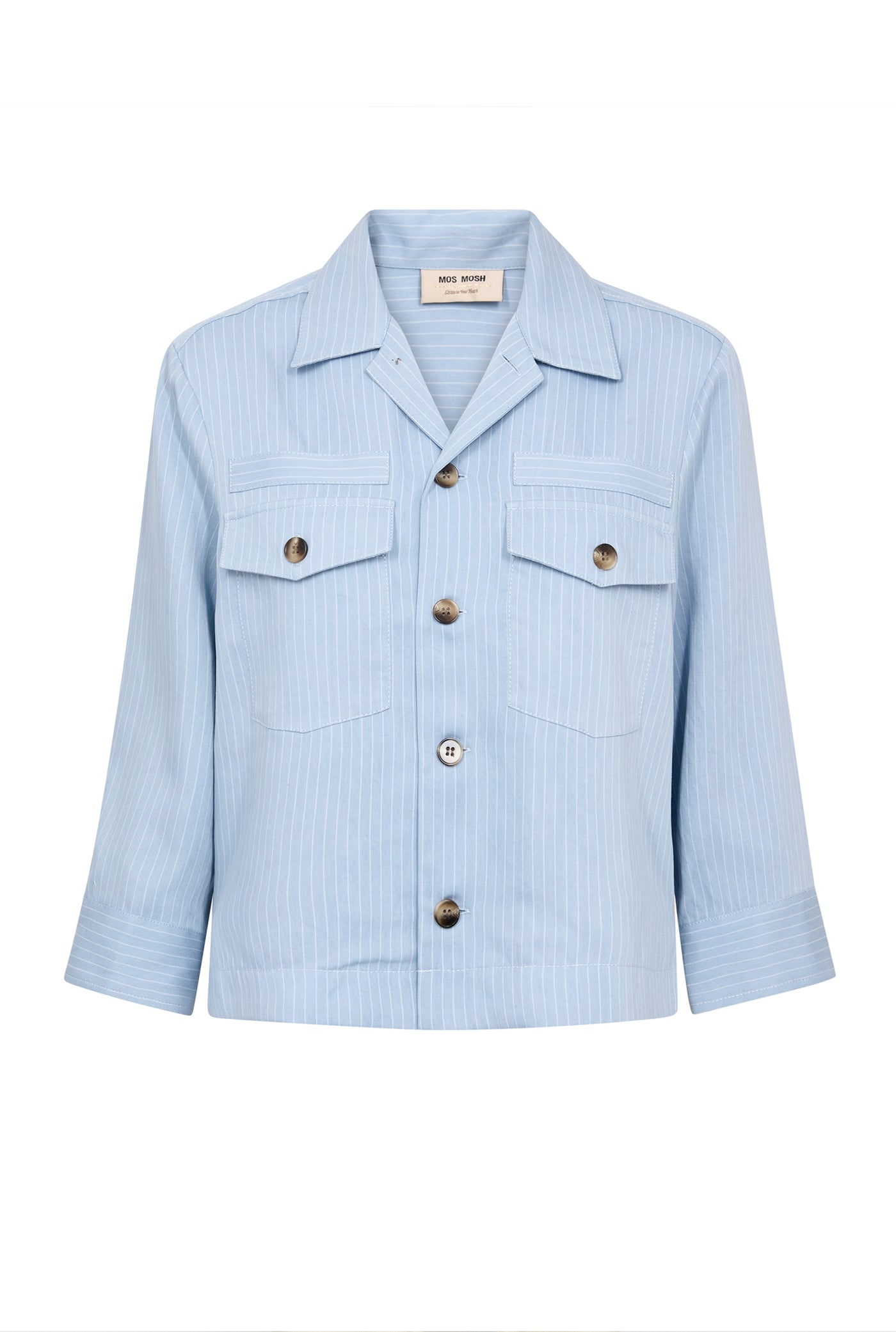 MMCelina Neo Shirt Light Blue Stripe - 176580
