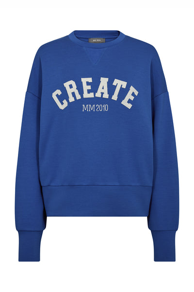 MMCelli O-LS Sweatshirt Blue Lolite - 168550 Thumbnail