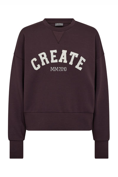 MMCelli O-LS Sweatshirt FUDGE - 168550 Thumbnail