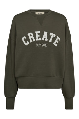 MMCelli O-LS Sweatshirt Olive night - 168550