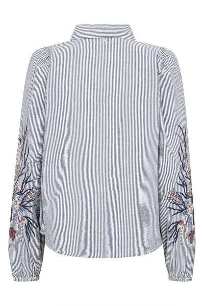 MMCiu Oxfo Shirt Crown Blue - 177980 Thumbnail