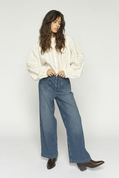 MMColette Remi Jeans Mid Blue - 176440 Thumbnail