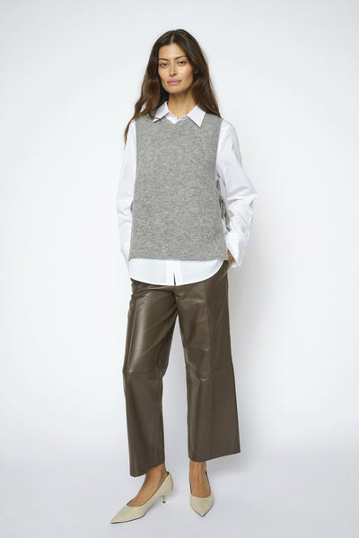 MMComo Leather Pant Delicioso - 168870 Thumbnail