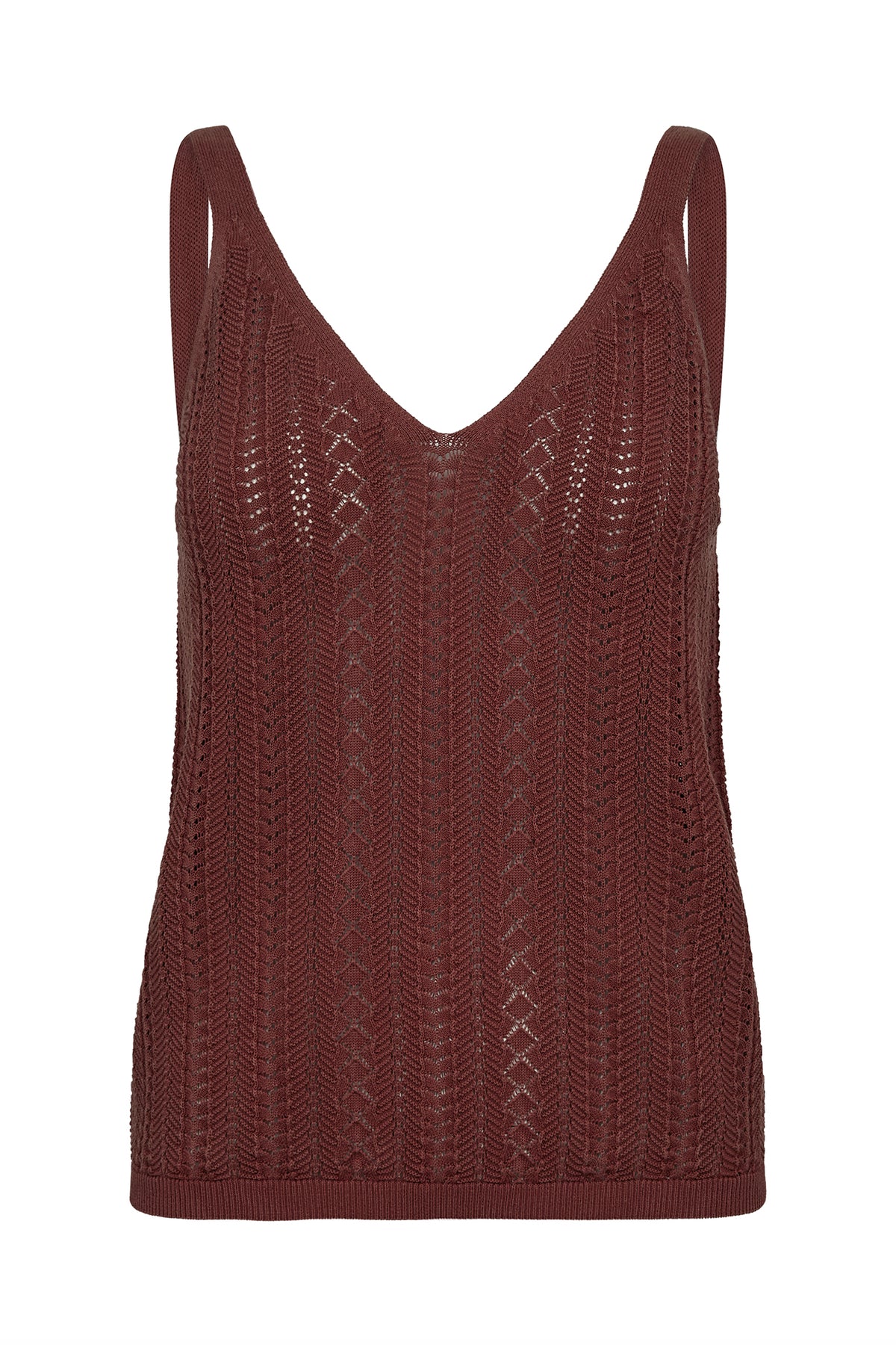 MMCressida Wash Knit Top Cowhide - 180250