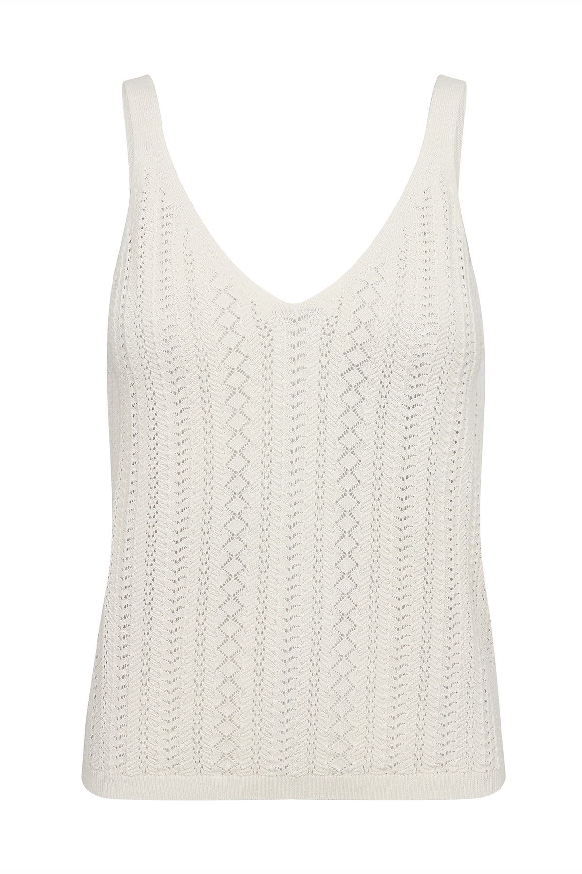MMCressida Wash Knit Top ECRU - 180250
