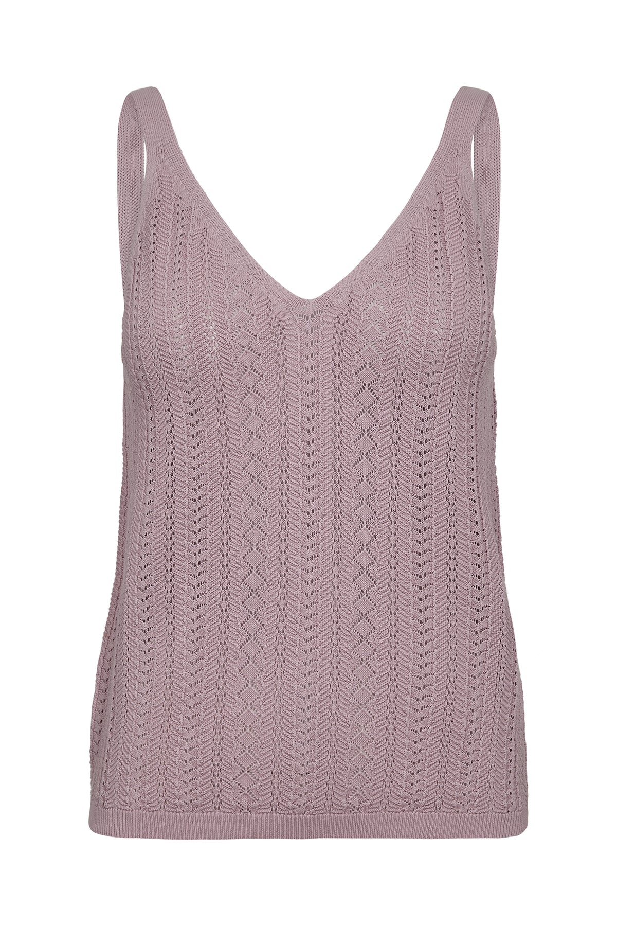 MMCressida Wash Knit Top Fragrant Lilac - 180250