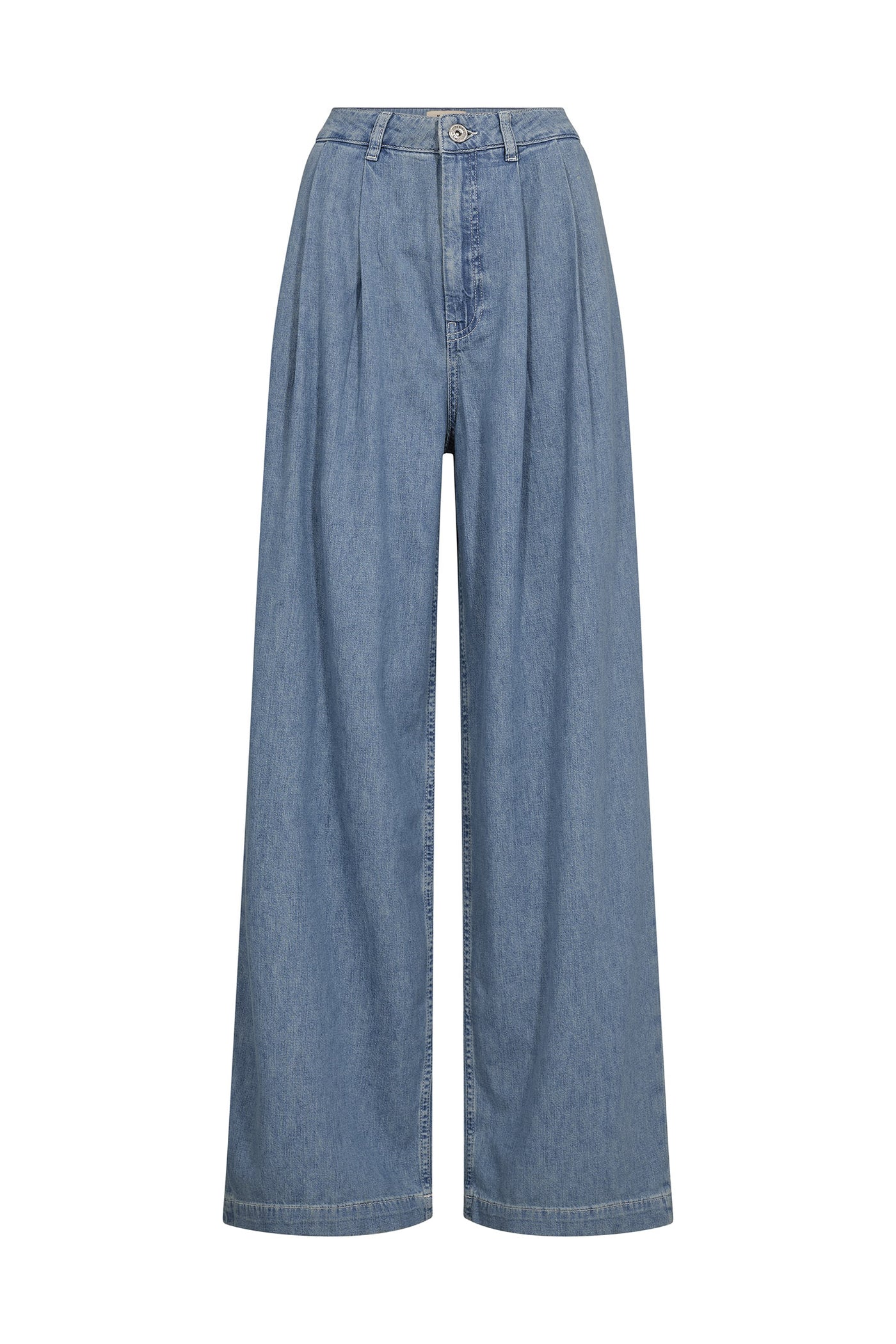 MMDagny Pleat Jeans Light Blue - 178590