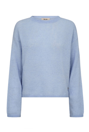 MMMape O-Neck Knit Brunnera Blue - 173310