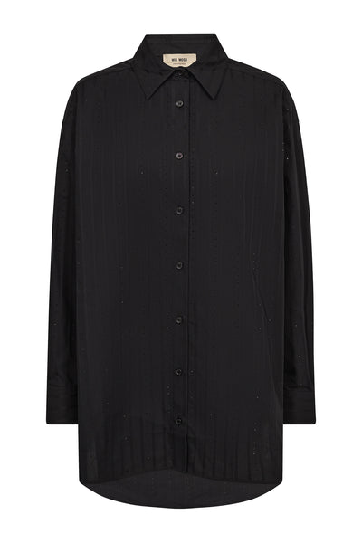 MMDanika Stripe Rhin Shirt Black - 175650 Thumbnail
