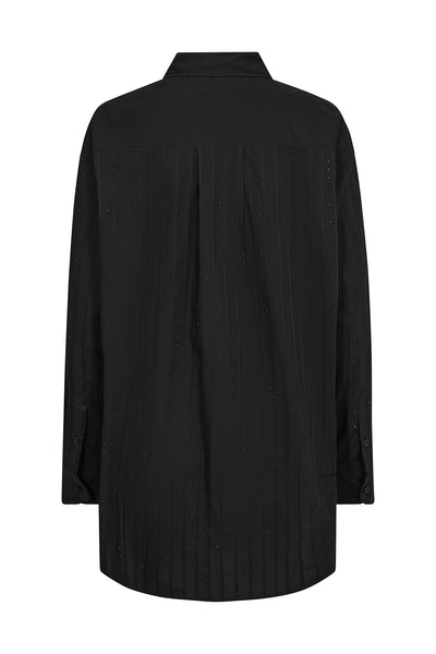 MMDanika Stripe Rhin Shirt Black - 175650 Thumbnail