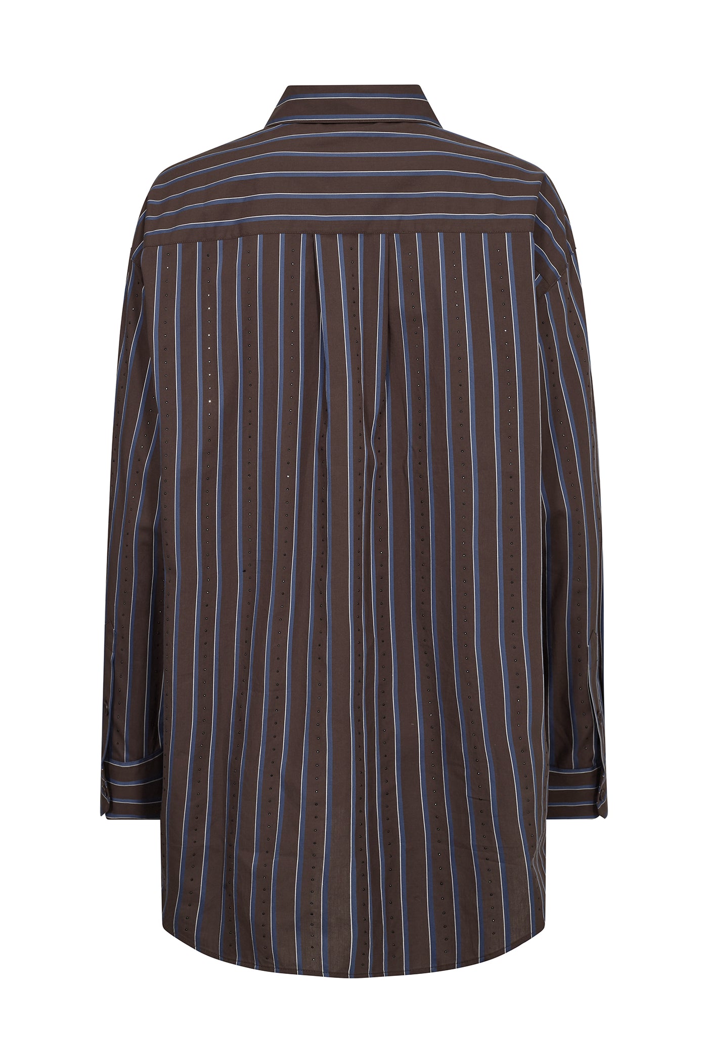 MMDanika Stripe Rhin Shirt Bracken - 175650