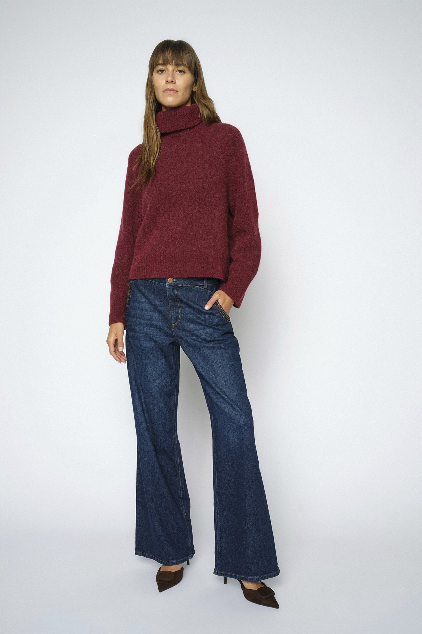 MMDara Emerd Jeans DARK BLUE - 182660