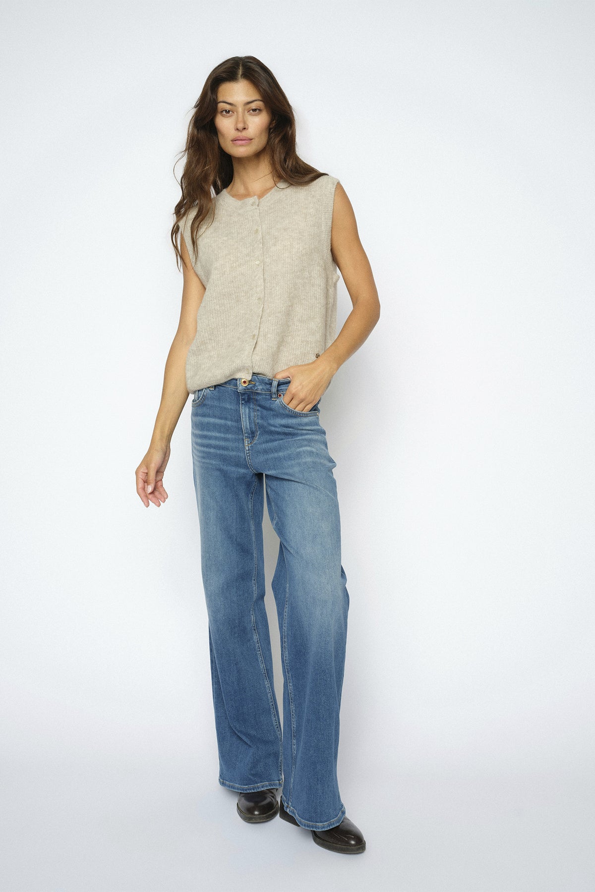 MMDara Hera Jeans Mid Blue - 181120
