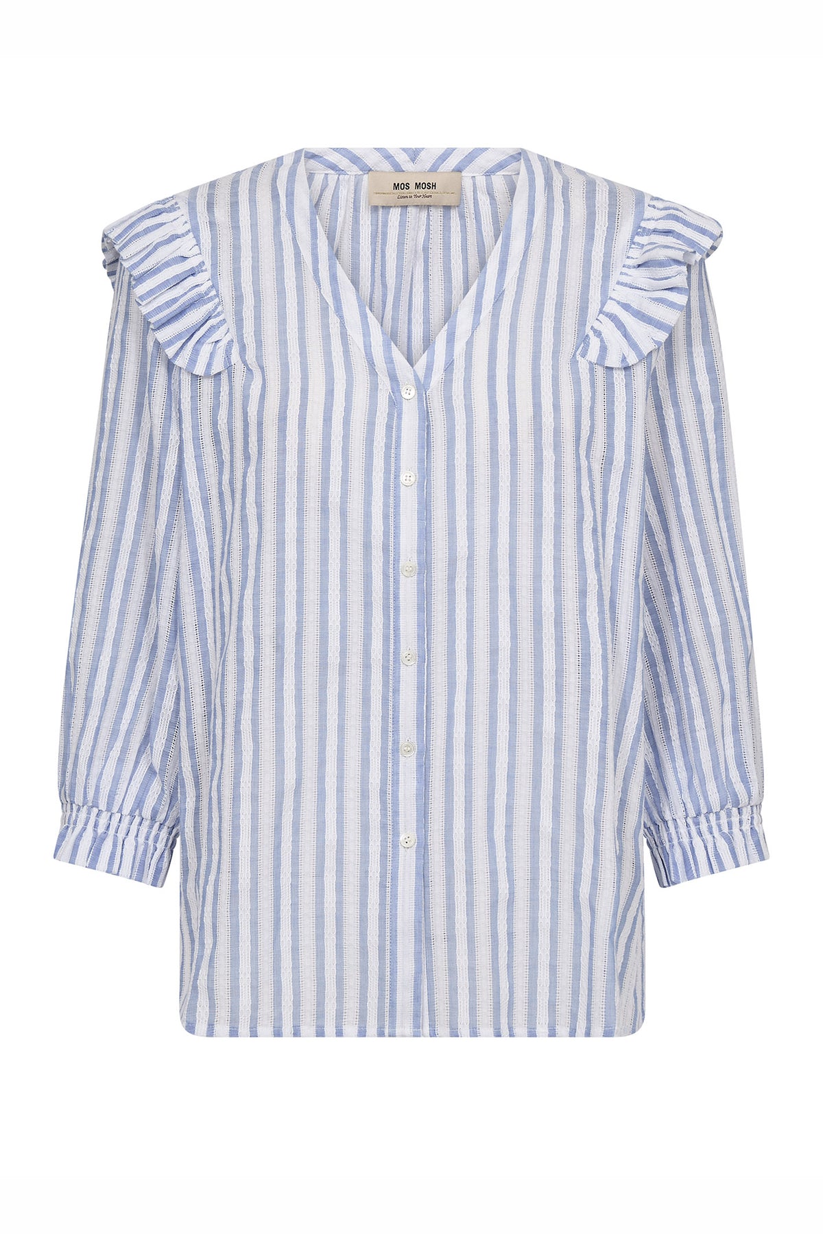 MMDebby Stripe Shirt Brunnera Blue - 177110