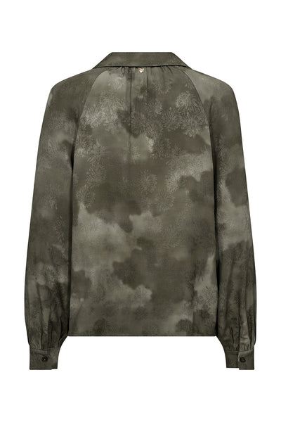 MMDrana Camflou Jacq Blouse Olive night - 175940 Thumbnail