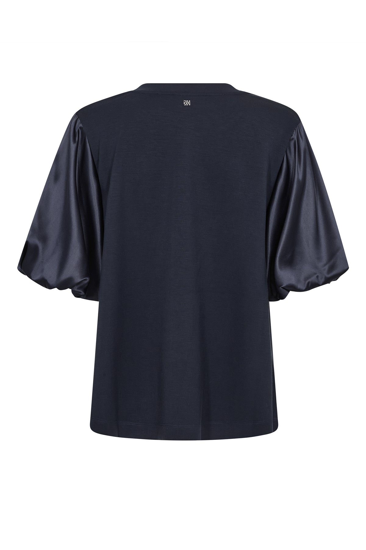 MMDuba O-SS Satin Sweatshirt Salute Navy - 180830