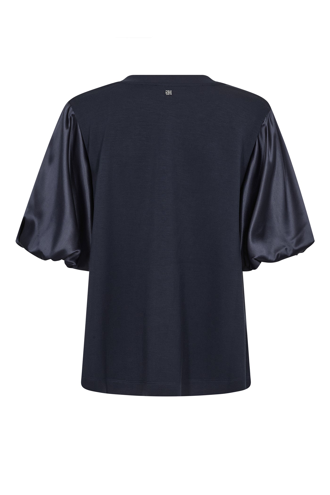 MMDuba O-SS Satin Sweatshirt Salute Navy - 180830