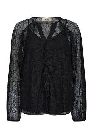 MMEika Lace Blouse Black - 173460