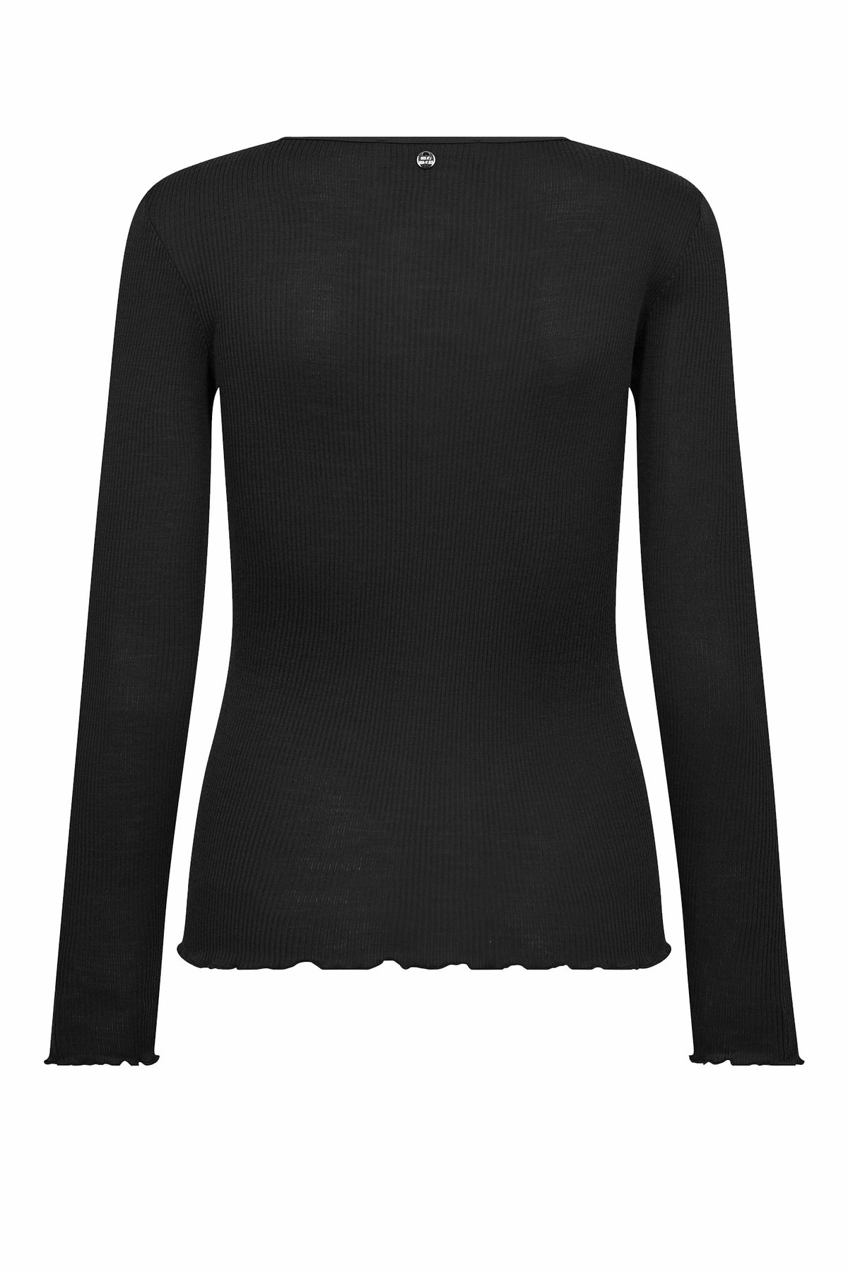 MMElaine Seamless Silk O-LS Te Black - 176370