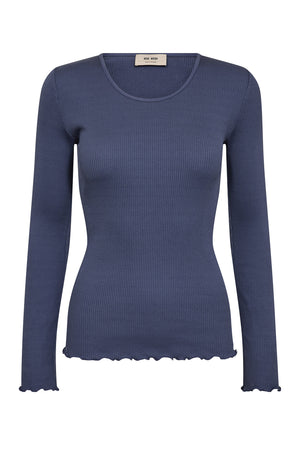 MMElaine Seamless Silk O-LS Te Crown Blue - 176370