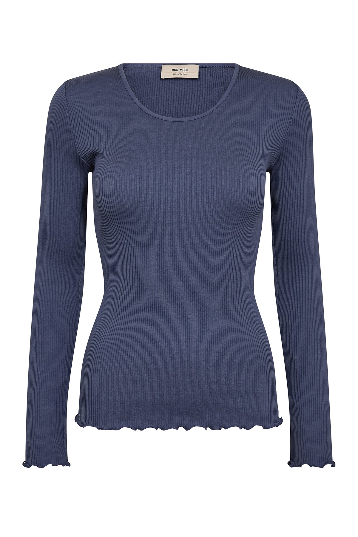 MMElaine Seamless Silk O-LS Te Crown Blue - 176370