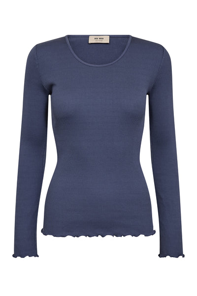 MMElaine Seamless Silk O-LS Te Crown Blue - 176370 Thumbnail