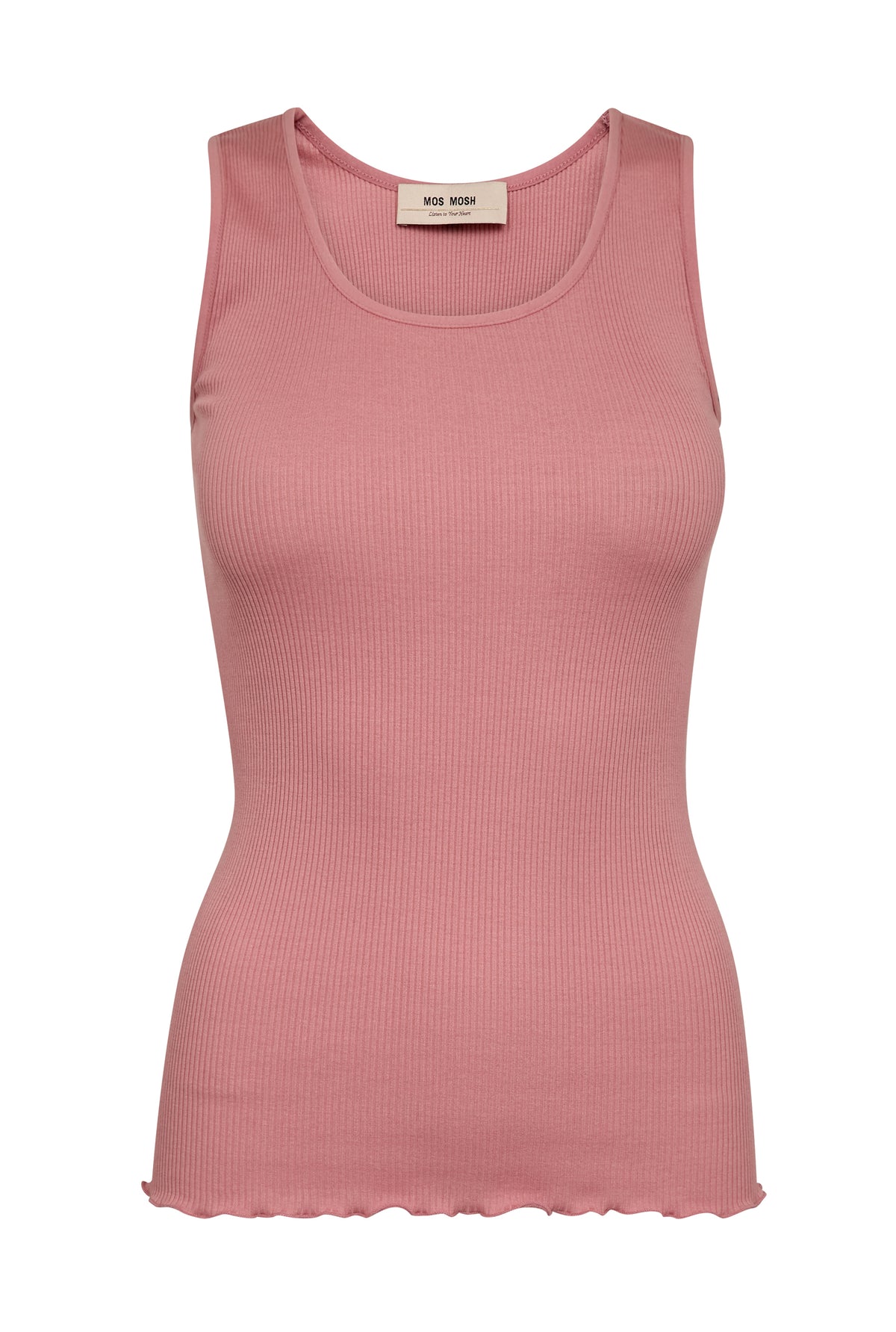 MMElaine Seamless Silk Tank To DUSTY ROSE - 168310