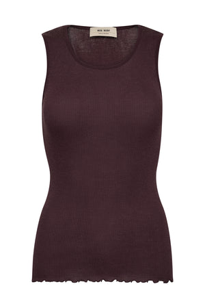 MMElaine Seamless Tank Top FUDGE - 167650
