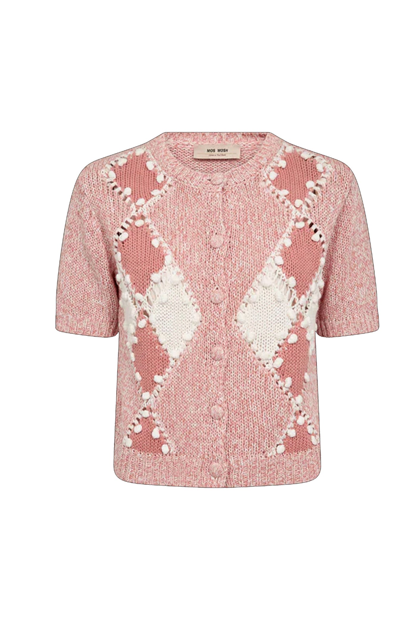 MMElio SS Knit Cardigan Peachy - 177700
