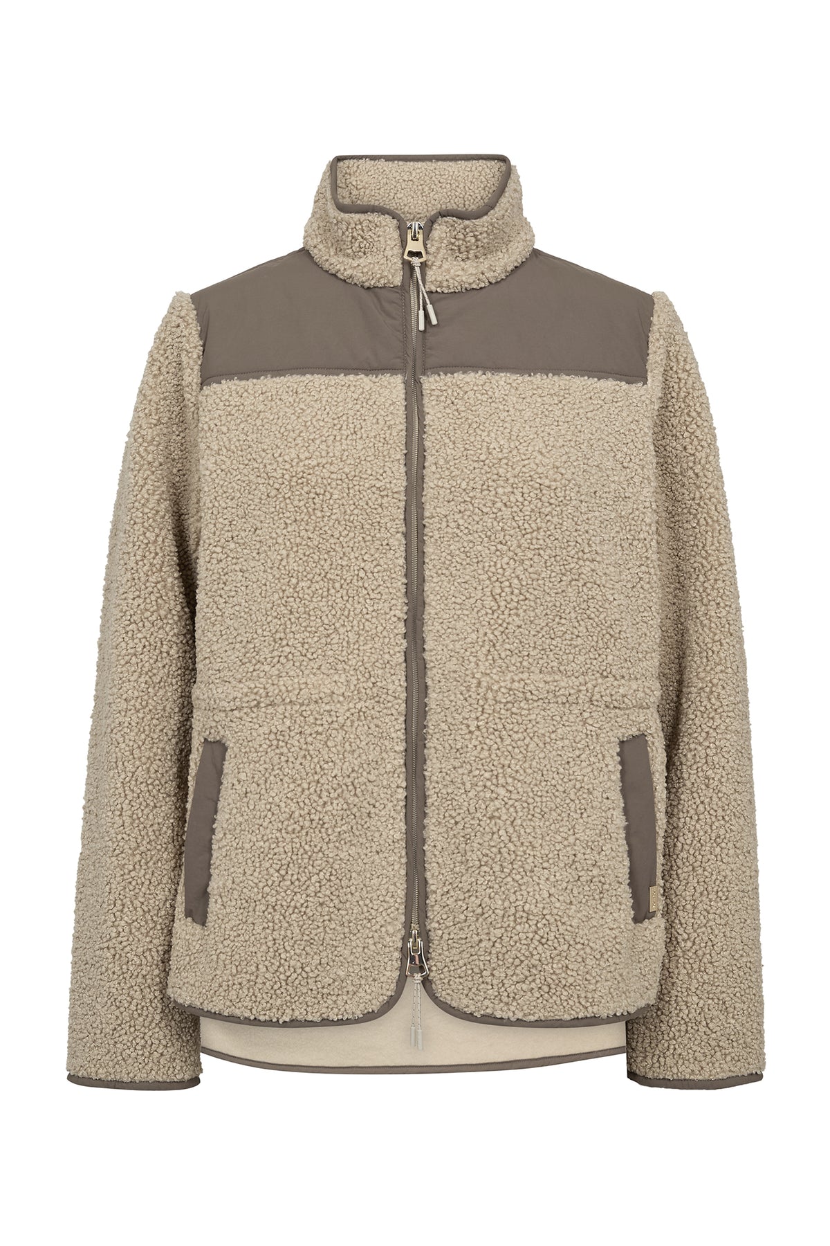 MMElisa Eli Teddy Jacket Feather Gray - 179580
