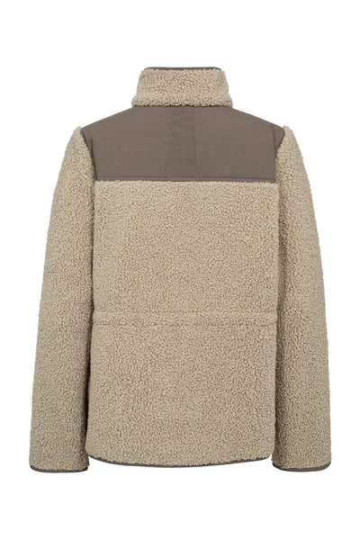 MMElisa Eli Teddy Jacket Feather Gray - 179580 Thumbnail
