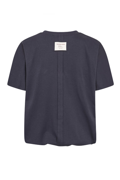 MMElli O-SS Balloon Tee Salute Navy - 180610 Thumbnail