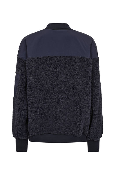 MMEmeline Teddy Jacket Salute Navy - 182280 Thumbnail