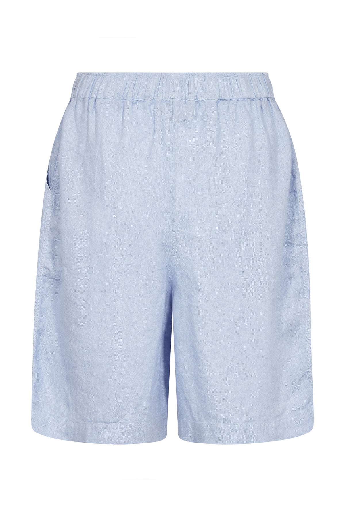 MMEmmie linen Bermuda Shorts Brunnera Blue - 168480