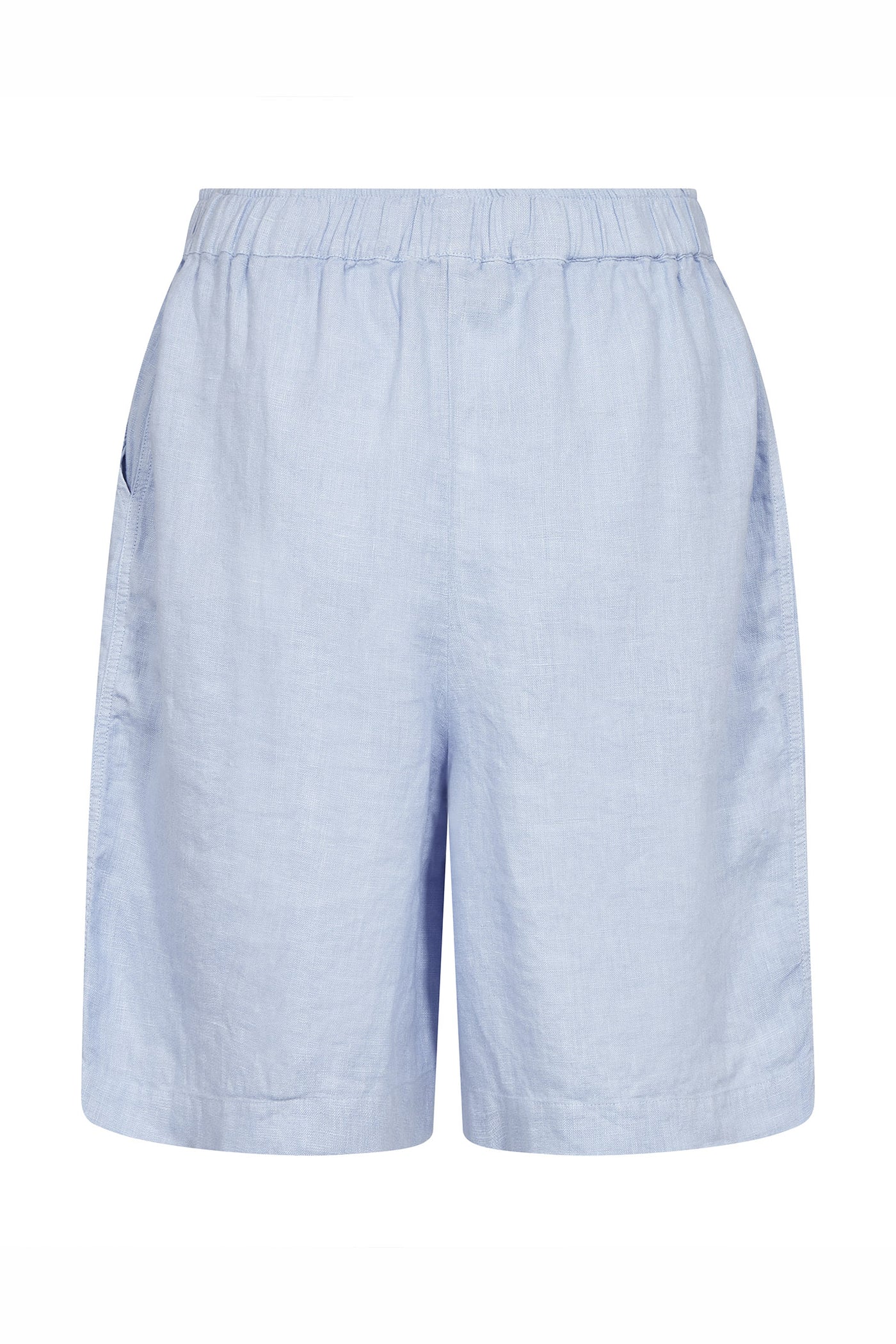MMEmmie linen Bermuda Shorts Brunnera Blue - 168480