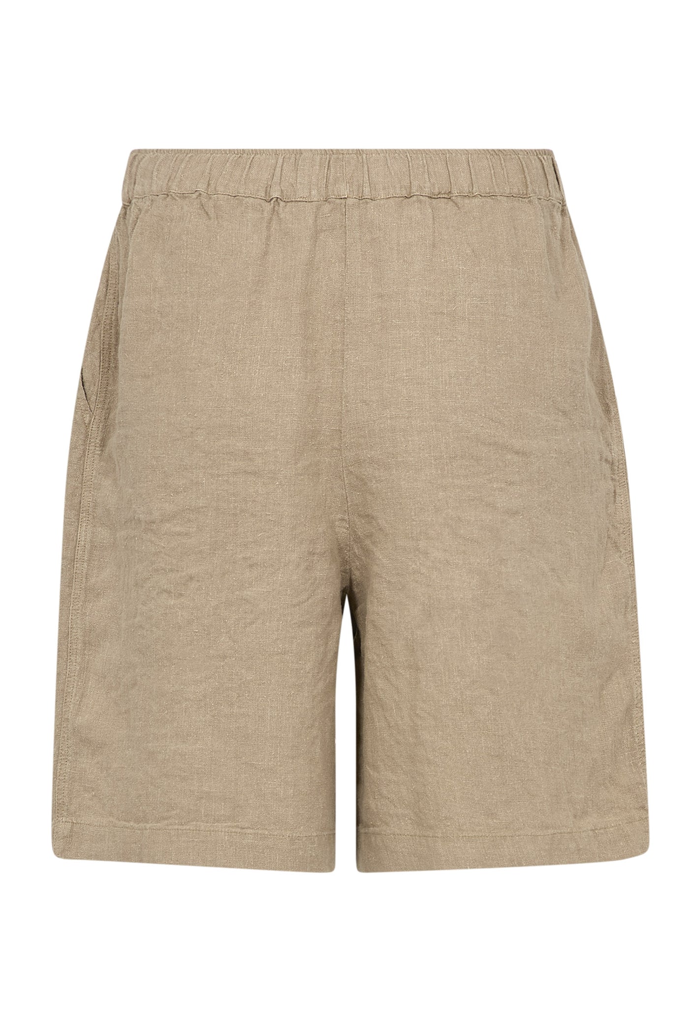 MMEmmie linen Bermuda Shorts Petrified Oak - 168480