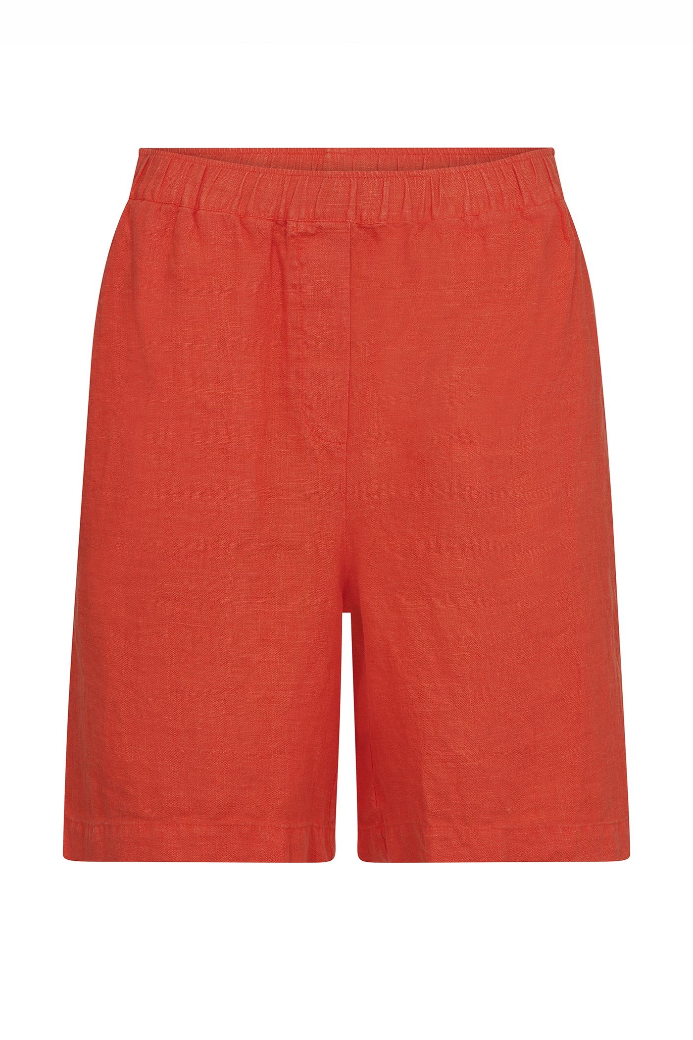 MMEmmie linen Bermuda Shorts Spicy Orange - 168480