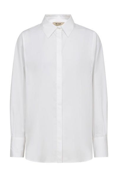 MMEnola Cotton Shirt White - 178050 Thumbnail
