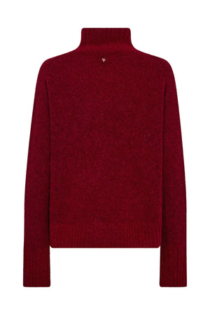 MMErim Thora Highneck Knit Rhythmic Red - 175400