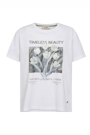 MMEste O-SS Tee White
