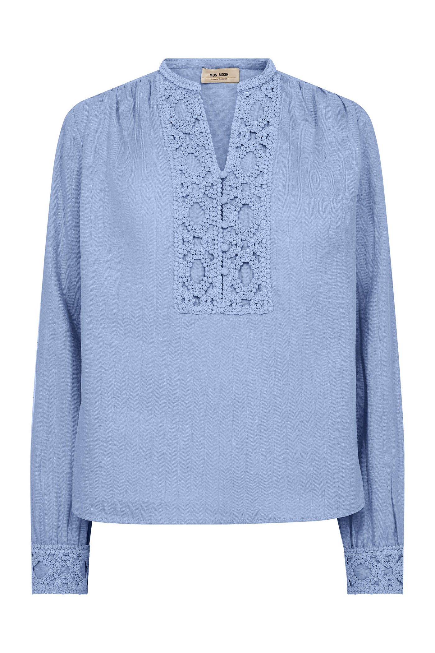 MMEvanda ls Blouse Brunnera Blue - 176870