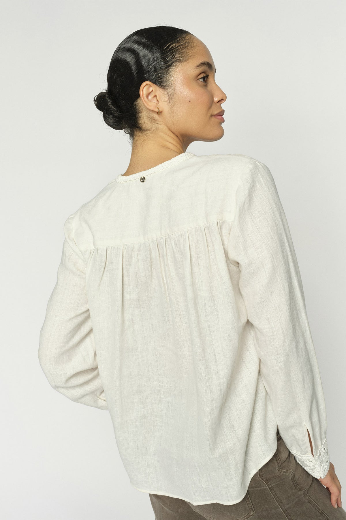 MMEvanda ls Blouse ECRU - 176870