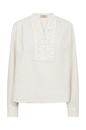 MMEvanda ls Blouse ECRU - 176870